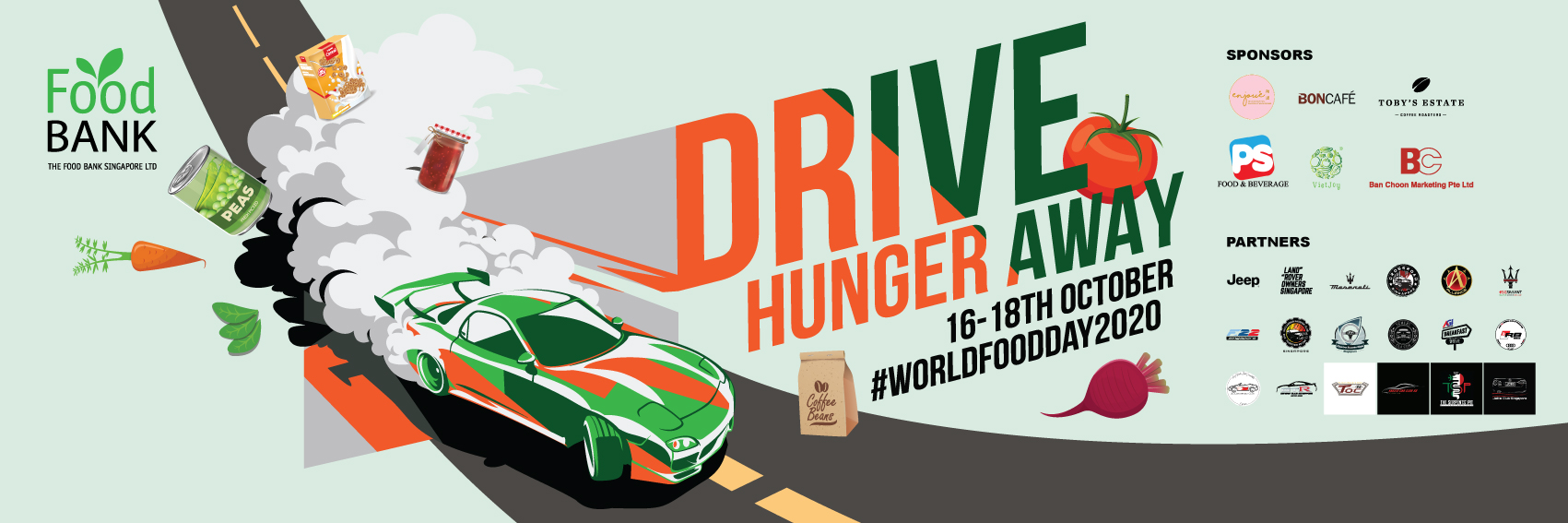 DRIVE AWAY HUNGER: 18 car clubs rallying for World Food Day 2020