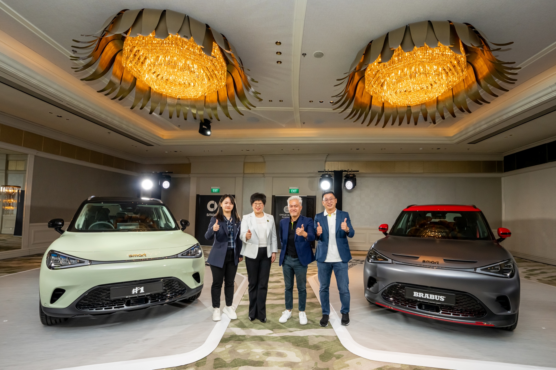 smart #1 Unveiled in Singapore