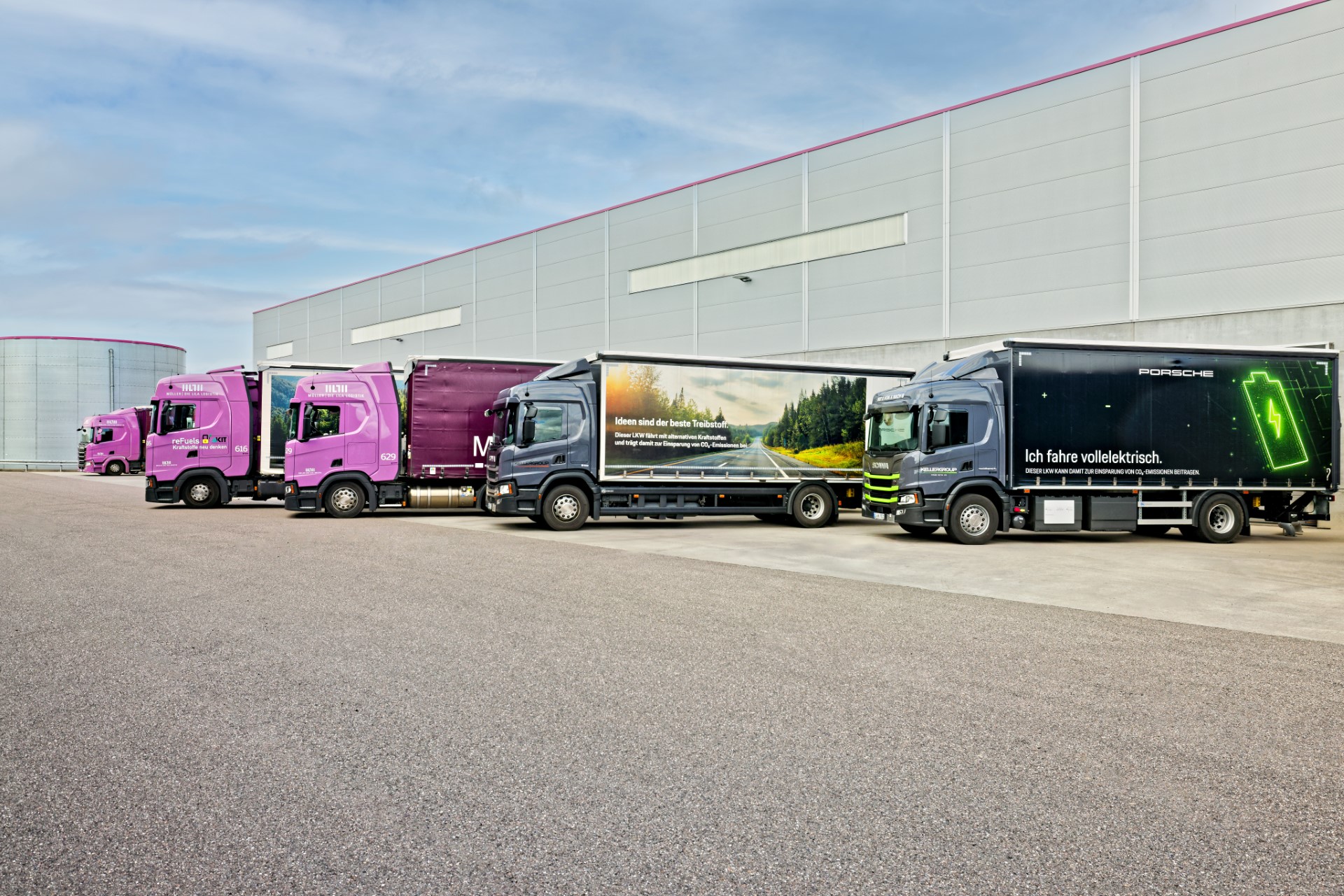 Porsche alternative logistics