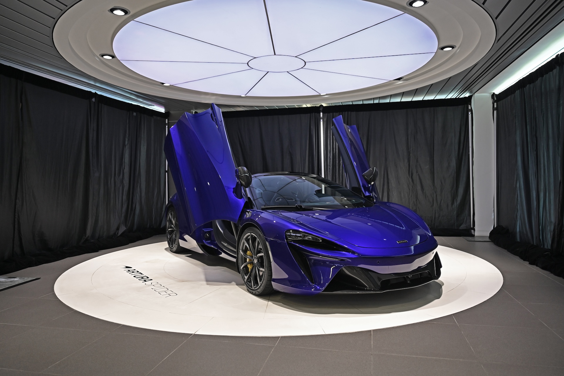 McLaren Artura Spider Previewed In Singapore