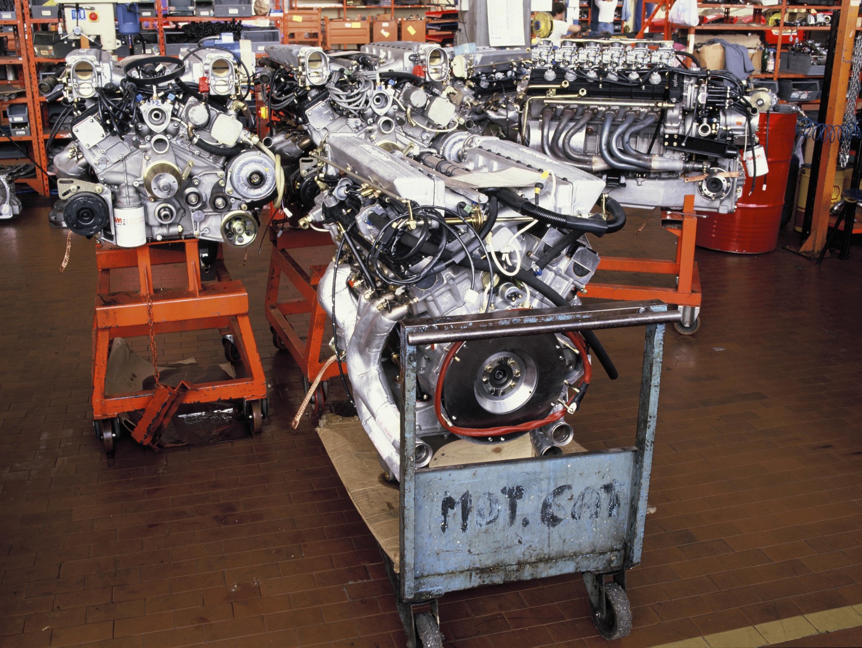 Lamborghini Countach engine