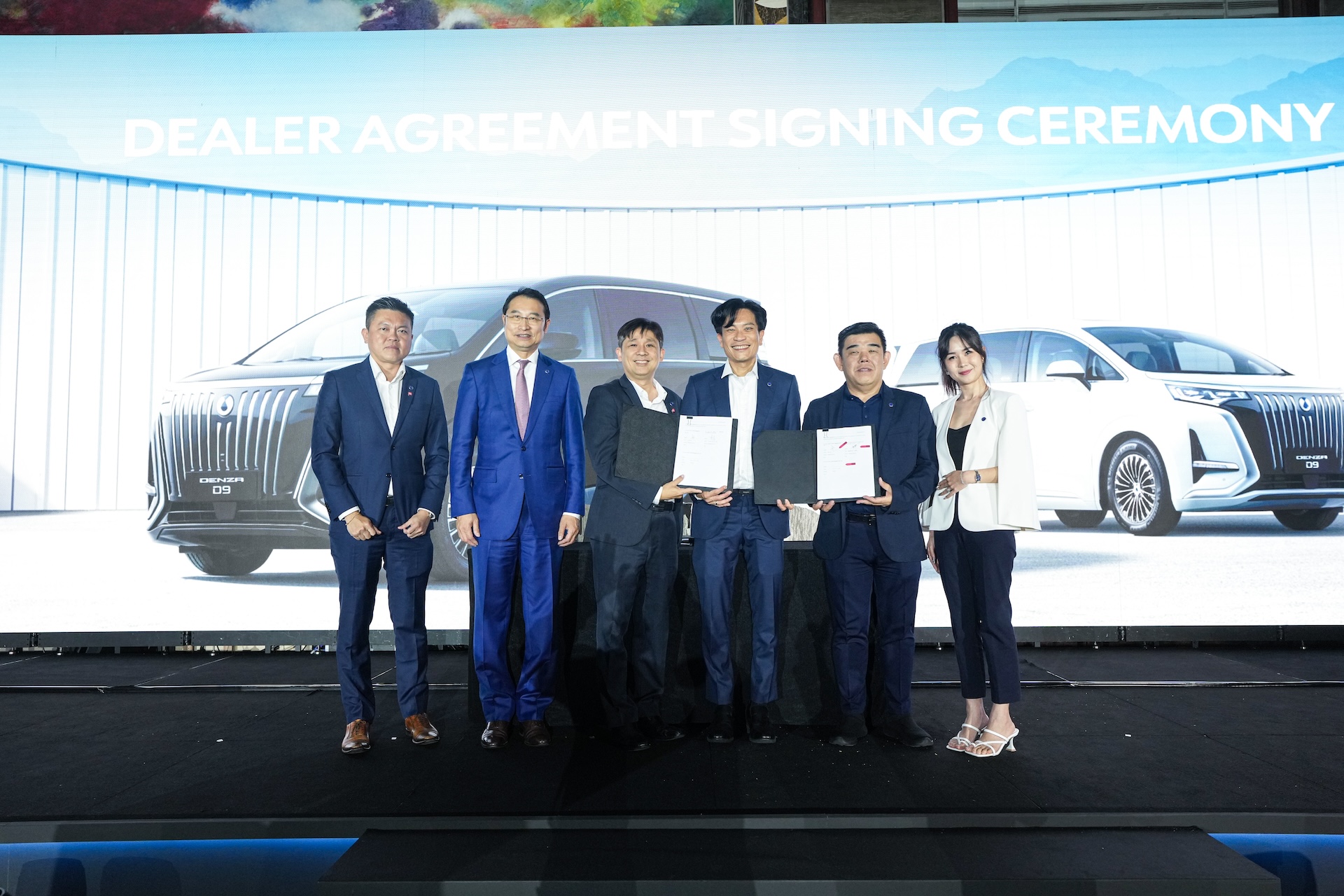 Denza D9 Launch Singapore
