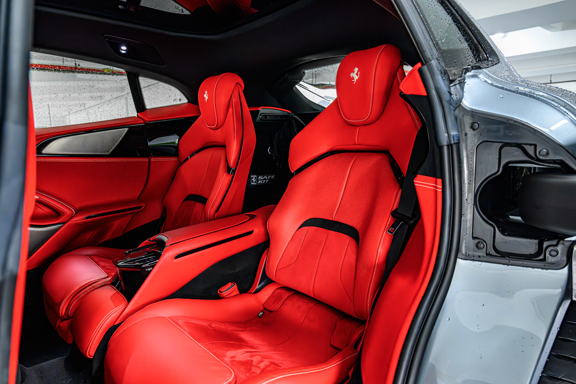 Ferrari Purosangue rear seats