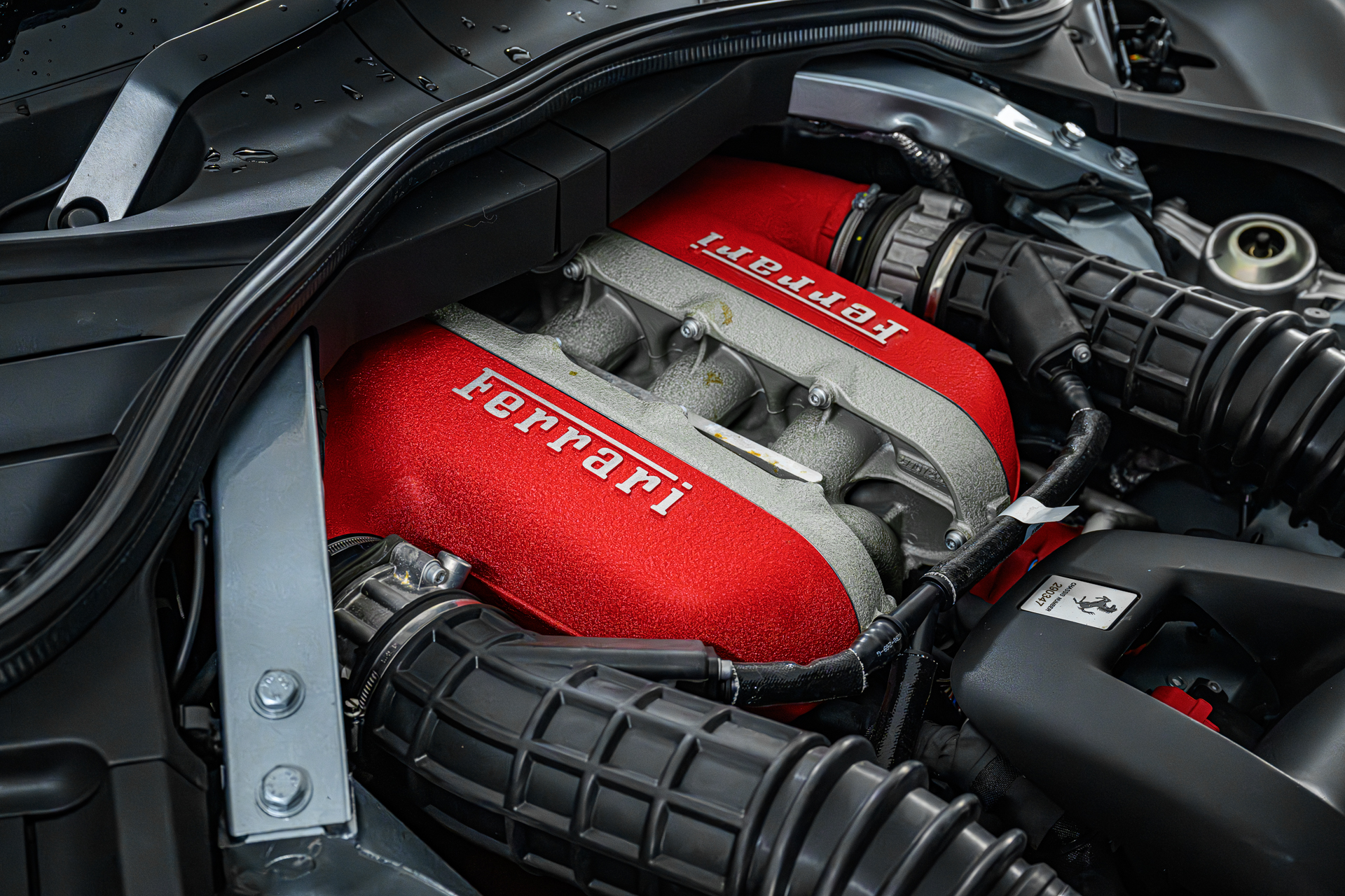 Ferrari Purosangue engine