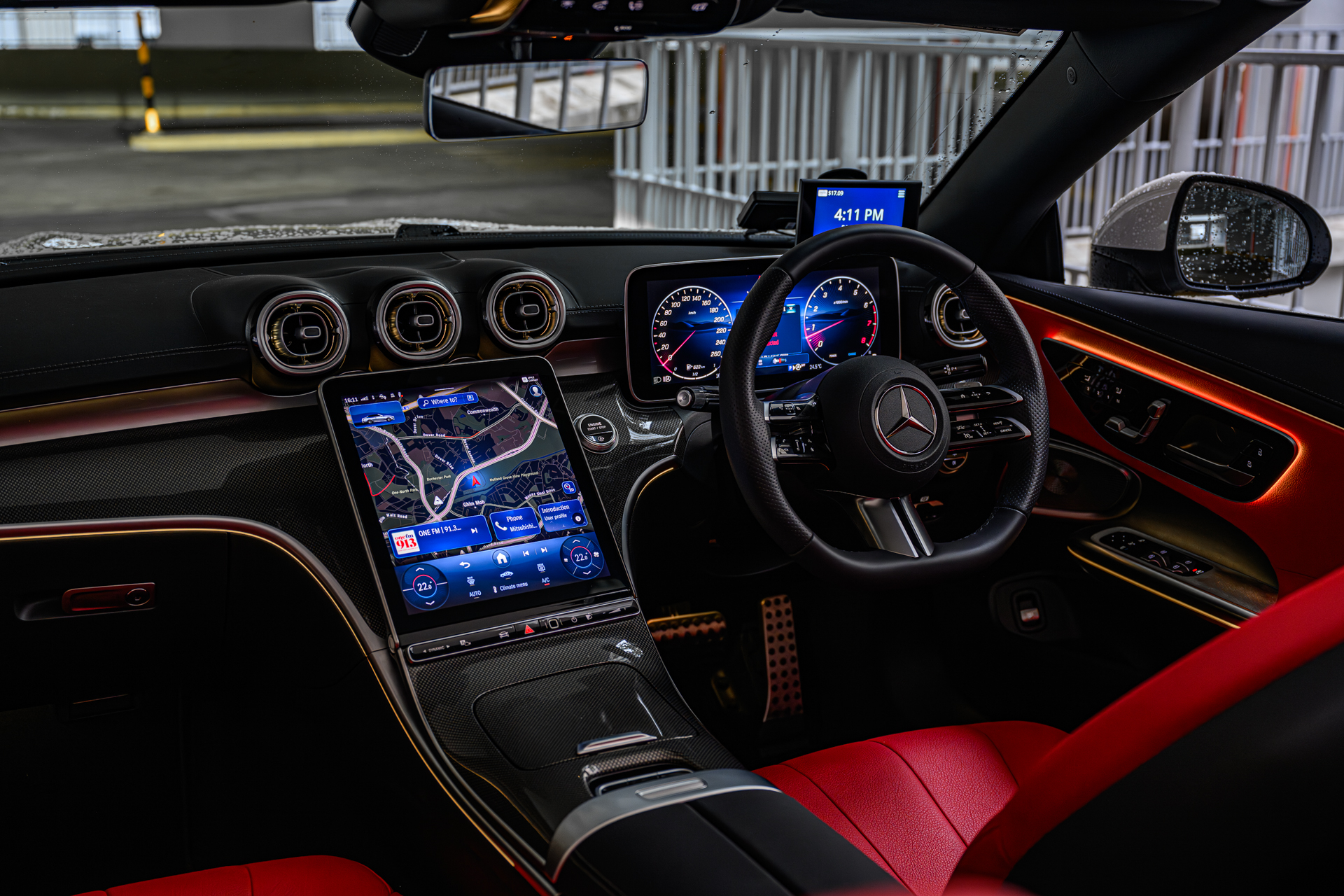 Mercedes-Benz CLE Cabriolet interior