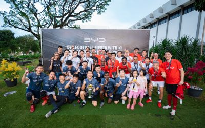 BYD Football Fiesta Raised Donations For Breast Cancer Foundation