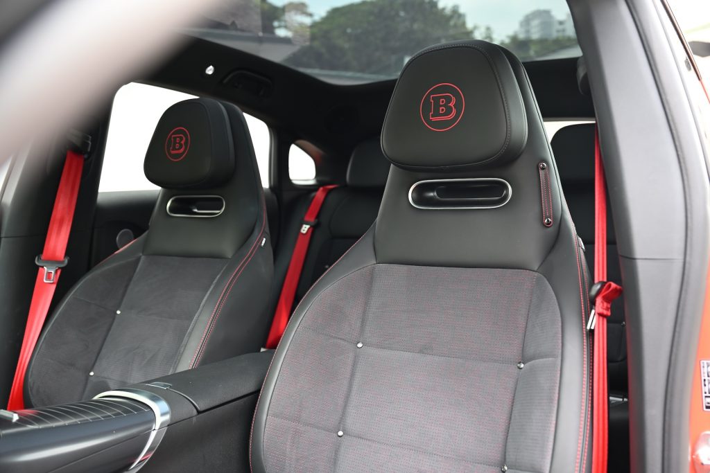 Smart #3 Brabus front seats