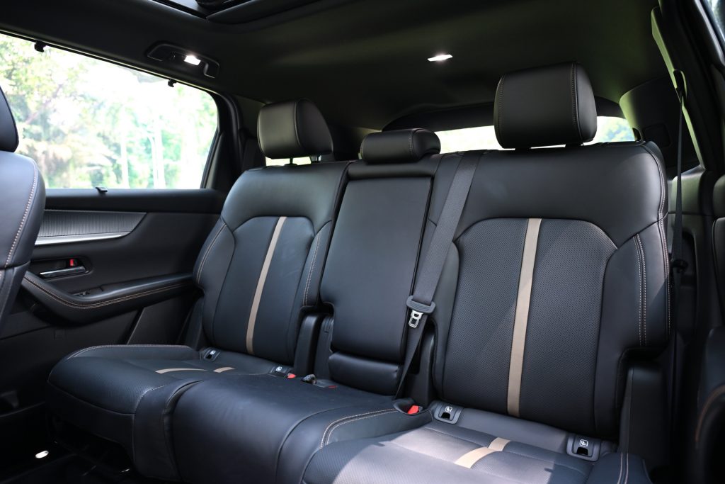 Mazda CX-80 second row
