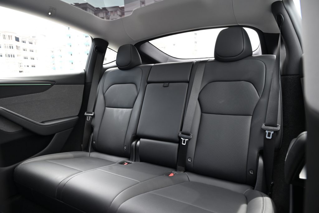 Tesla Model Y rear seats