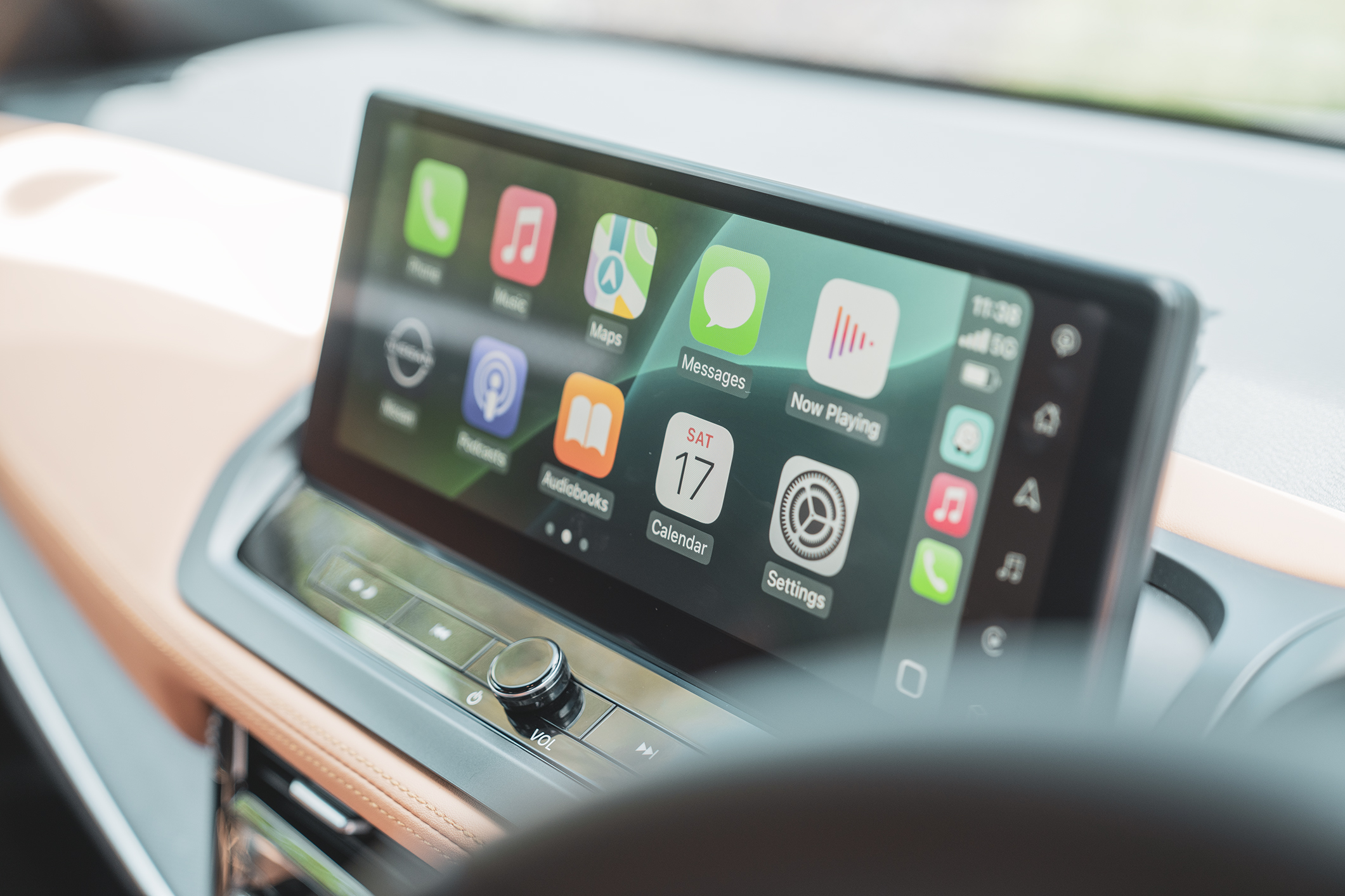 Nissan Qashqai touchscreen