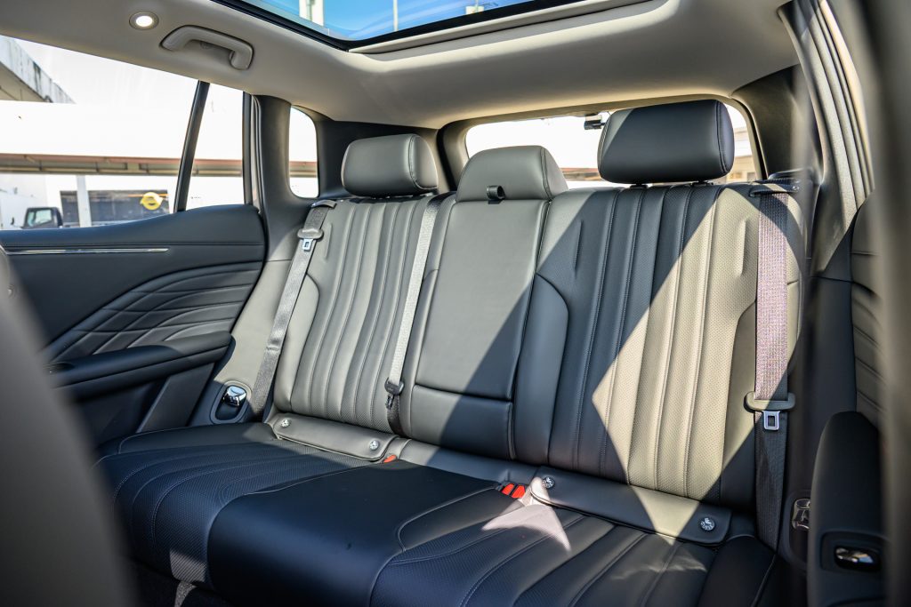 Aion V rear seats