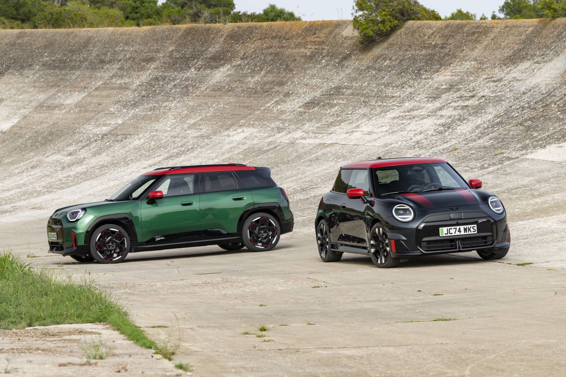 MINI Cooper Electric and Aceman JCW