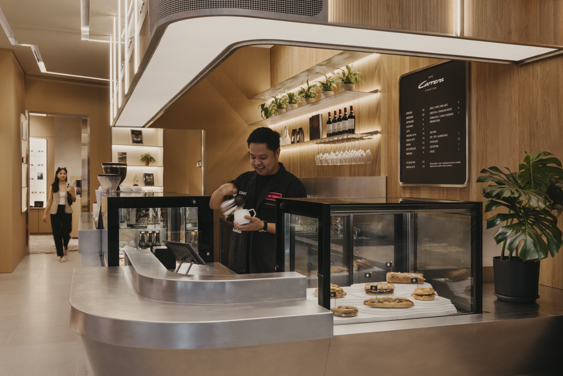 Porsche At Jewel cafe carrera