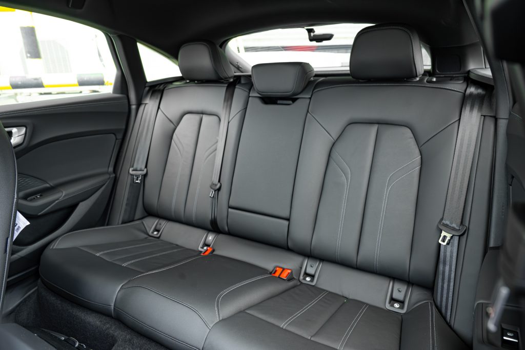 Audi A5 2025 rear seats