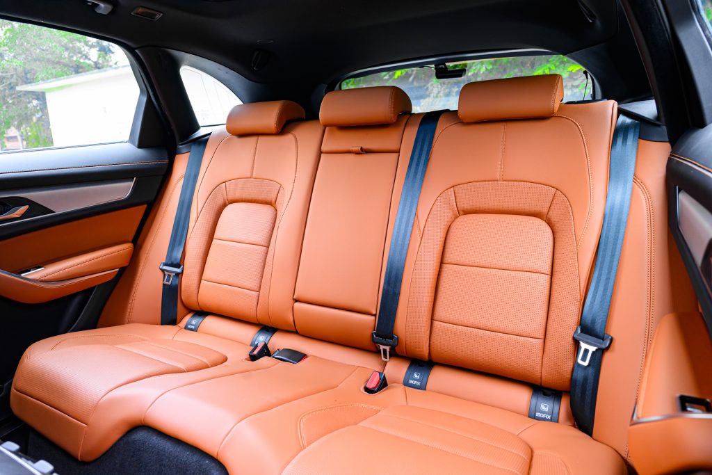 Jaguar F-Pace rear seats