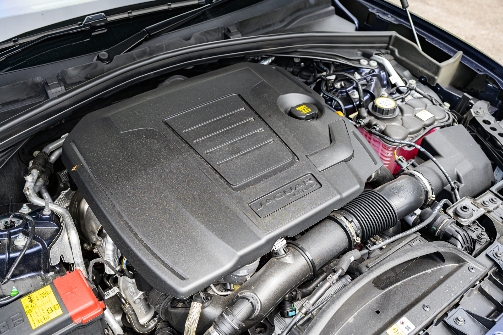 Jaguar F-Pace PHEV 2-litre engine