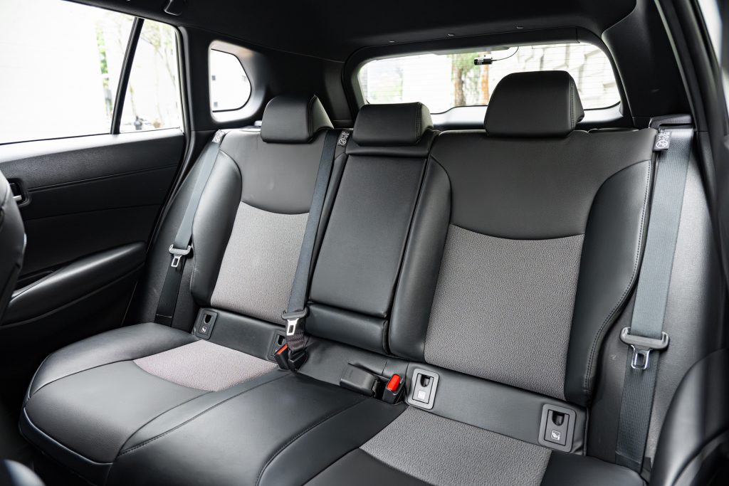 Toyota Corolla Cross Hybrid rear seats