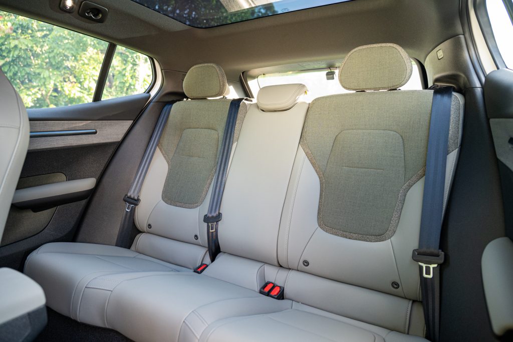 Volvo EX30 rear seats