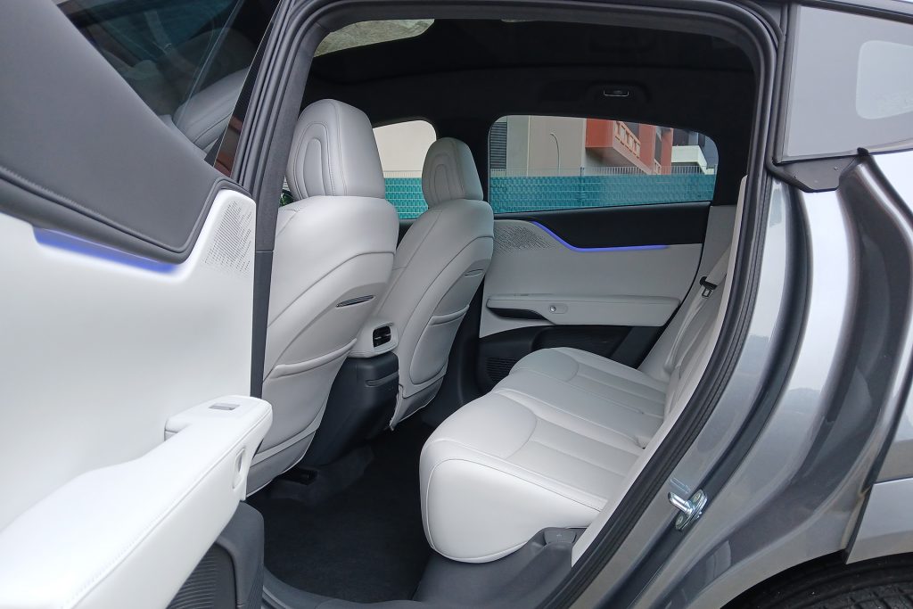 XPeng G6 Performance rear seats