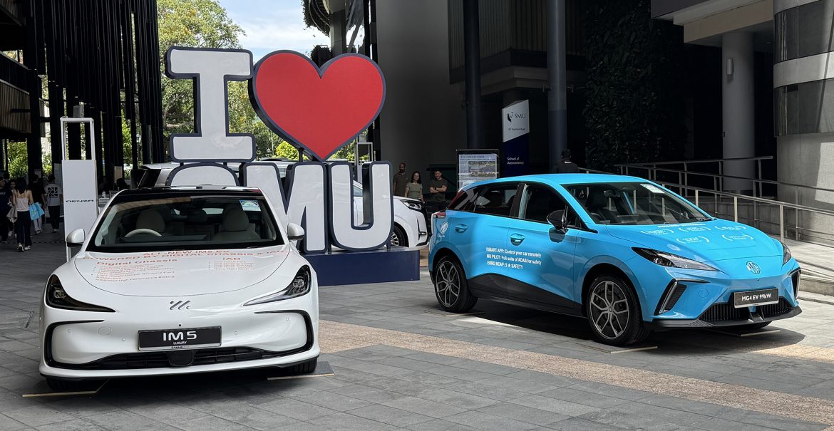 For four days in November, Singapore Management University’s campus became an open-air laboratory for electric mobility with ChargedUp@SG.