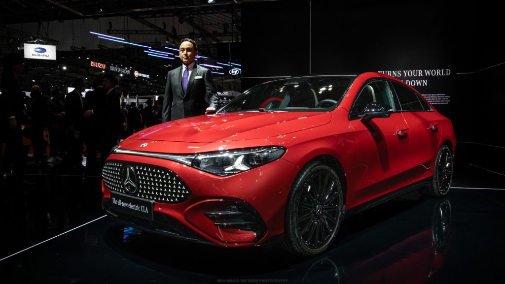 Japan Mobility Show 2025 - Mercedes-Benz CLA with EQ Technology
