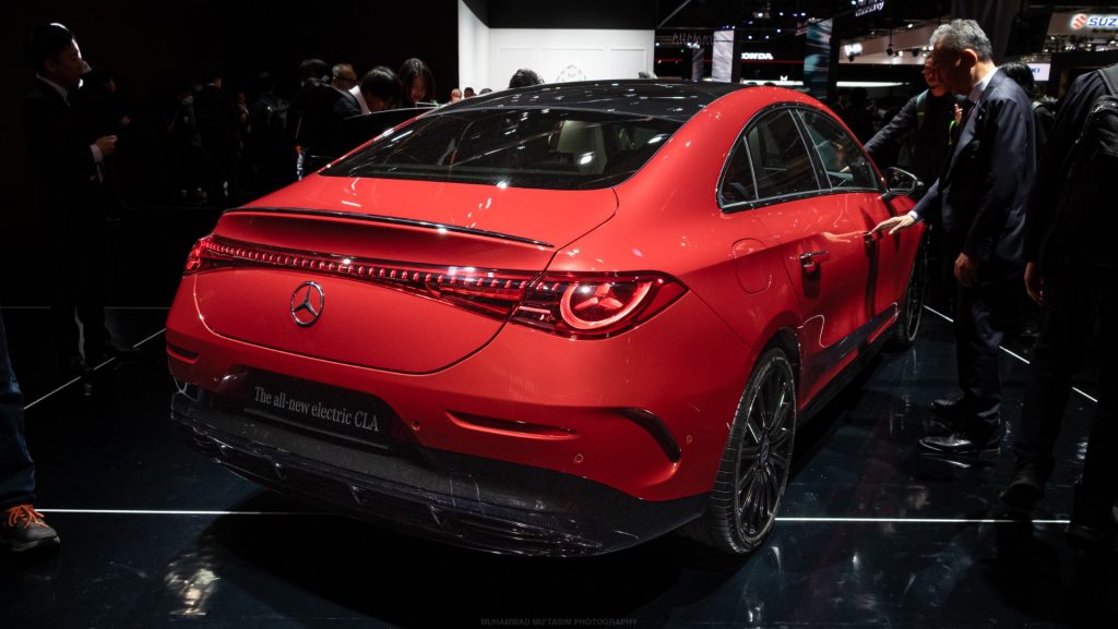 Japan Mobility Show 2025 - Mercedes-Benz CLA with EQ Technology