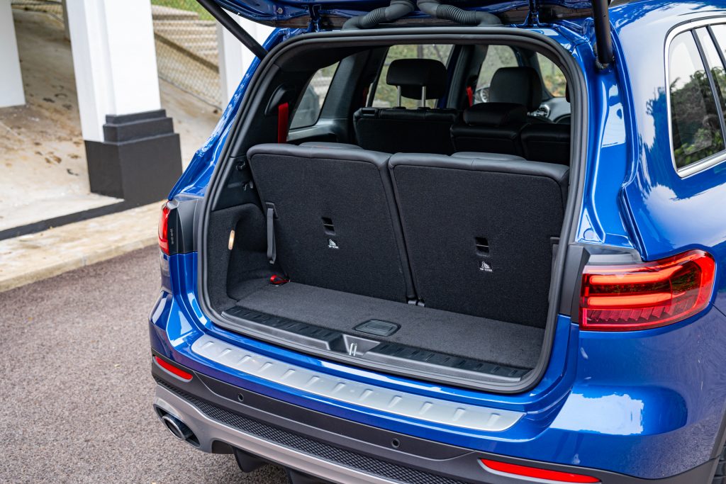 Mercedes-AMG GLB 35 boot space