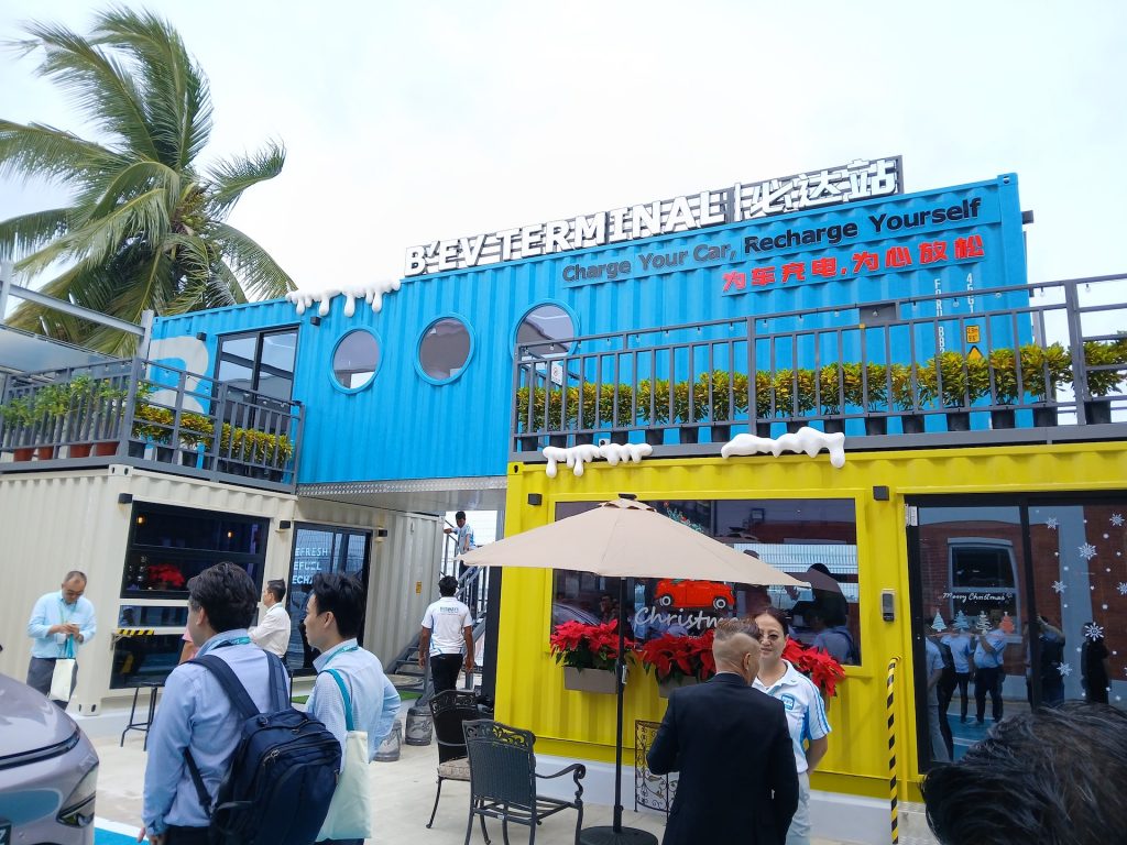 Busways Senoko charger rest stop