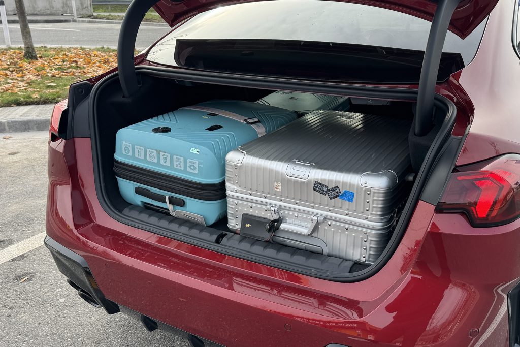 BMW M235 Gran Coupe boot