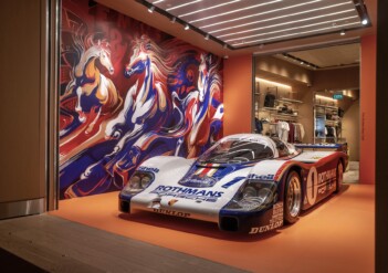 Porsche 956 at Jewel Changi Airport