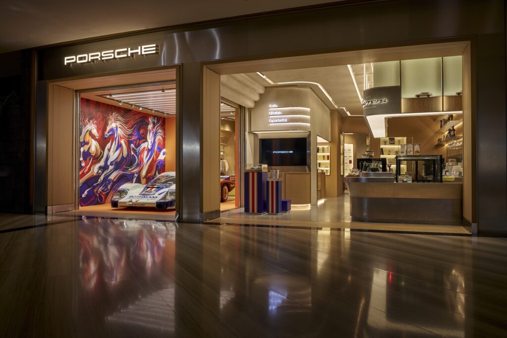 Porsche 956 at Jewel Changi Airport