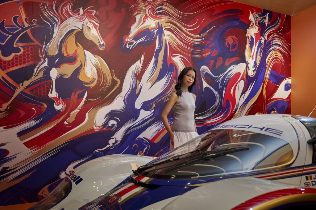 Porsche 956 at Jewel Changi Airport