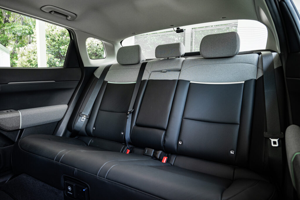 Kia EV4 rear seats
