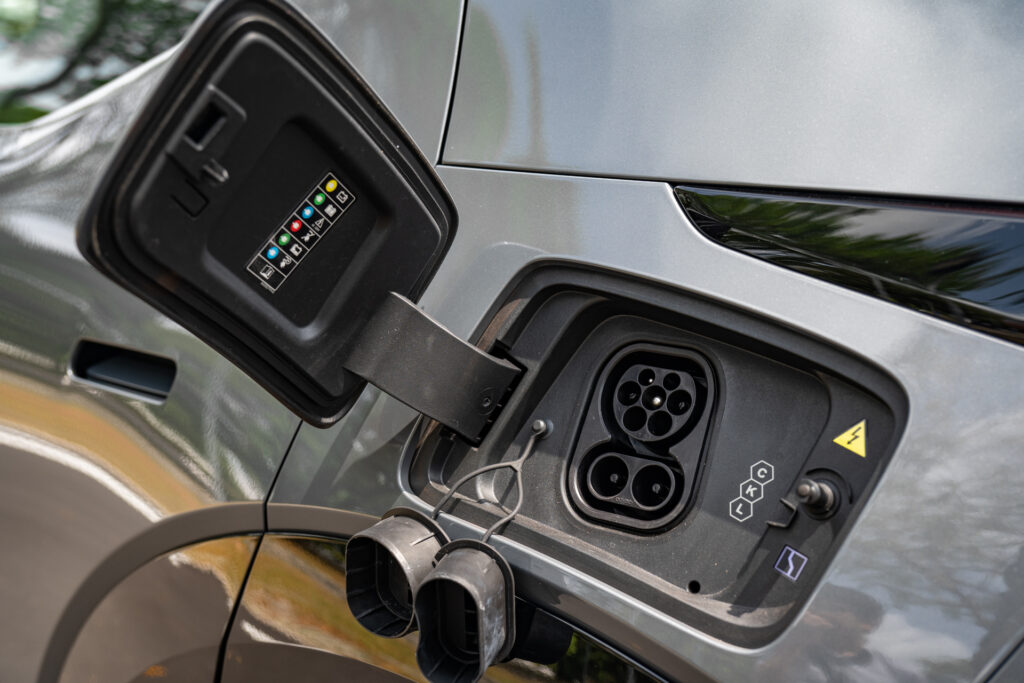 Zeekr X Urban charging port