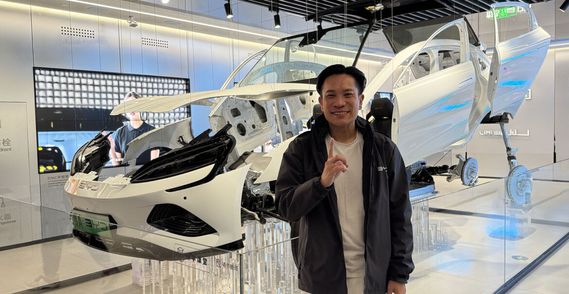 James Ng, Managing Director of BYD Singapore