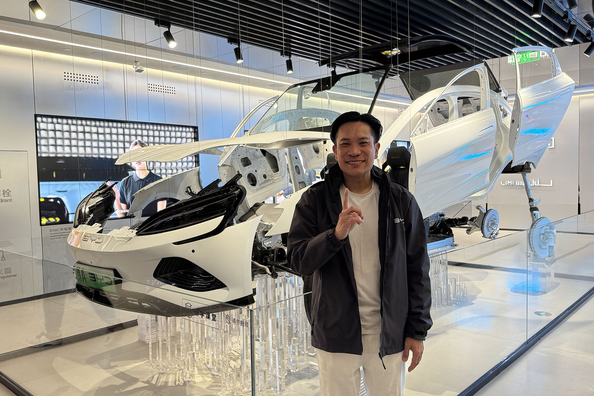 James Ng, Managing Director of BYD Singapore