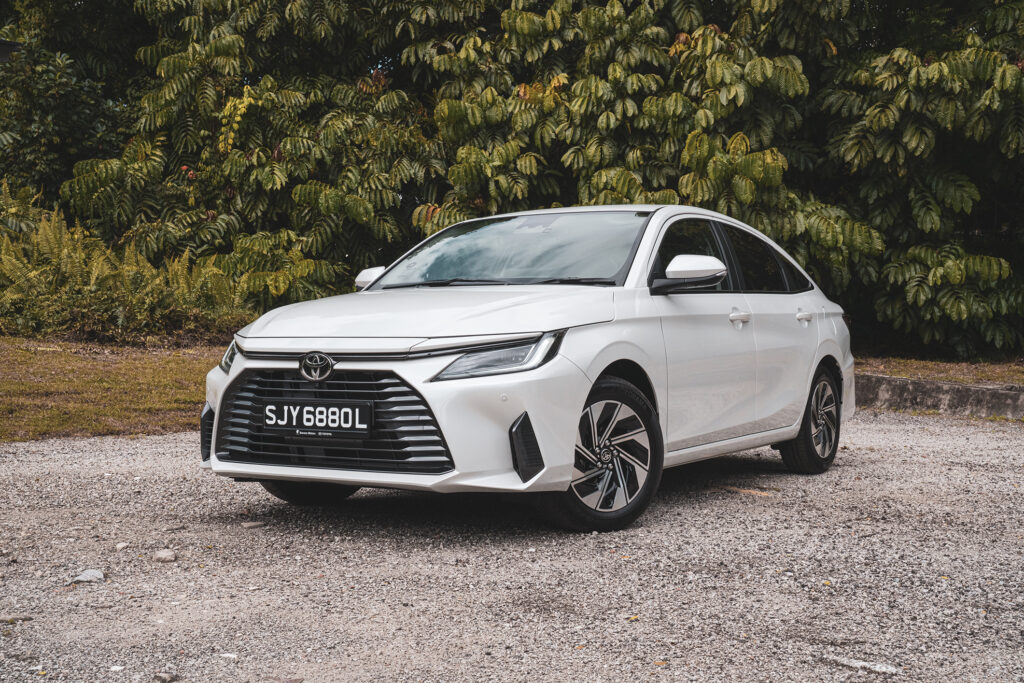Front view of Toyota Vios
