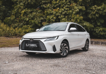 Front view of Toyota Vios