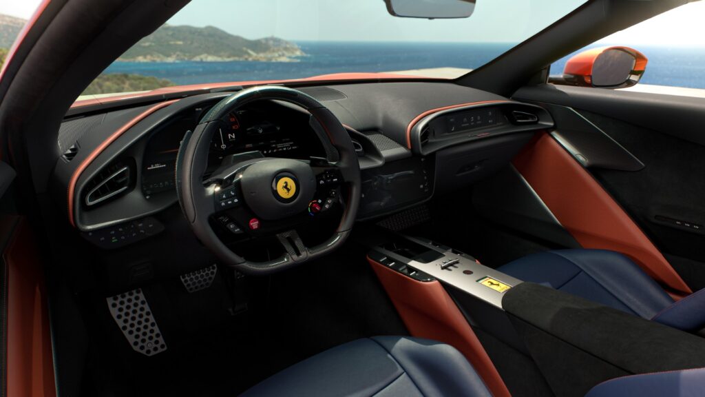 Ferrari Amalfi Spider cabin