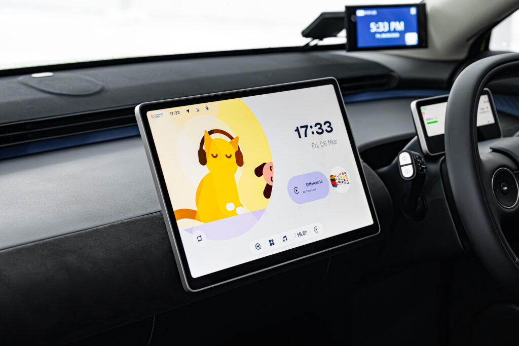 Nio Firefly infotainment screen
