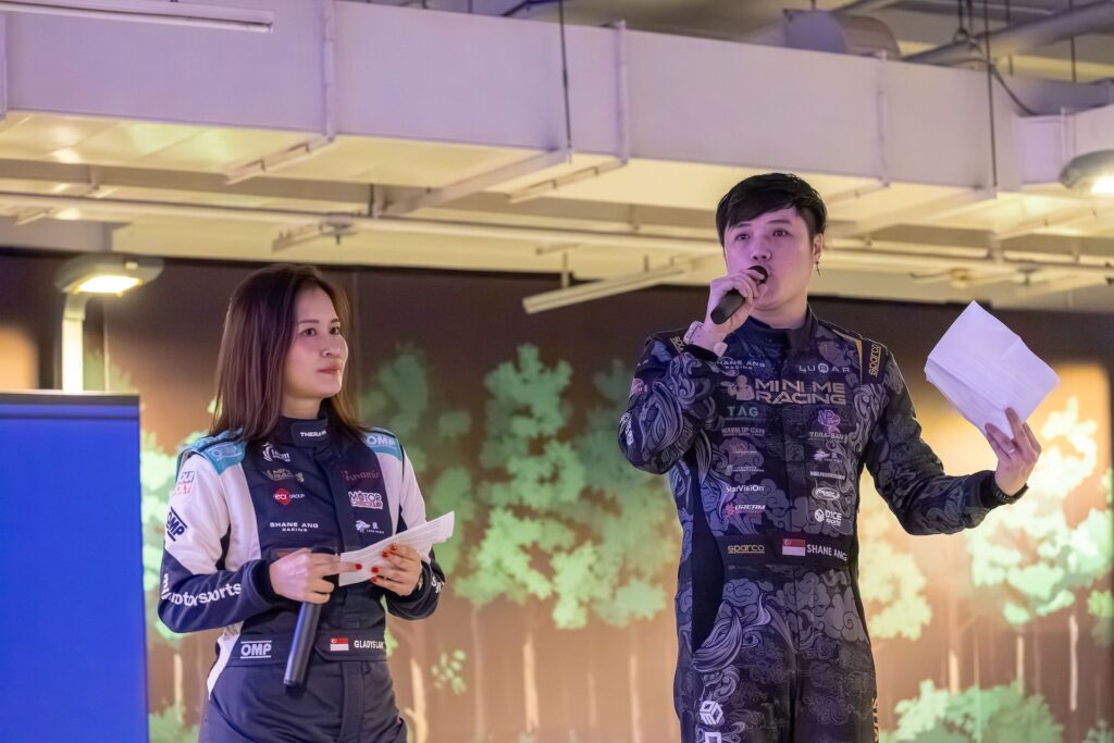 Gladys Lam and Shane Ang