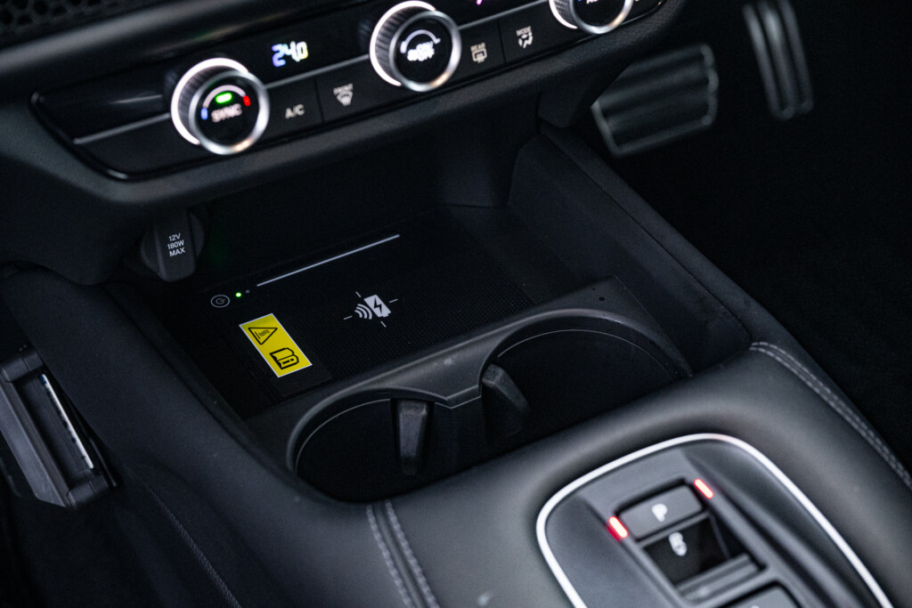 Honda ZR-V wireless charger