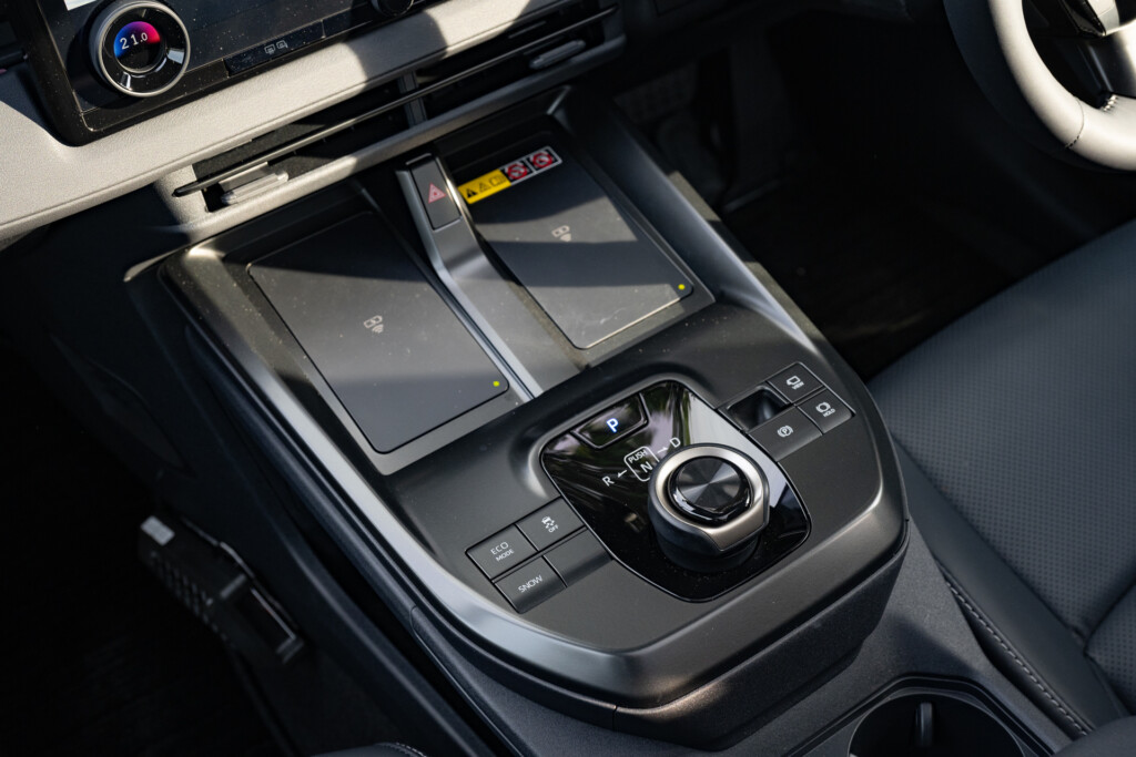 Toyota bZ4X wireless phone charger