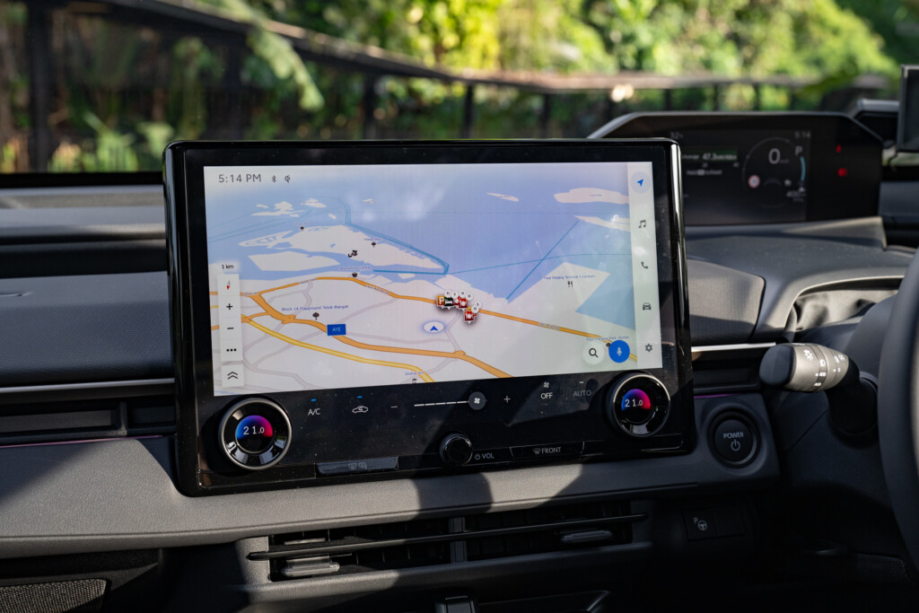 Toyota bZ4X infotainment screen