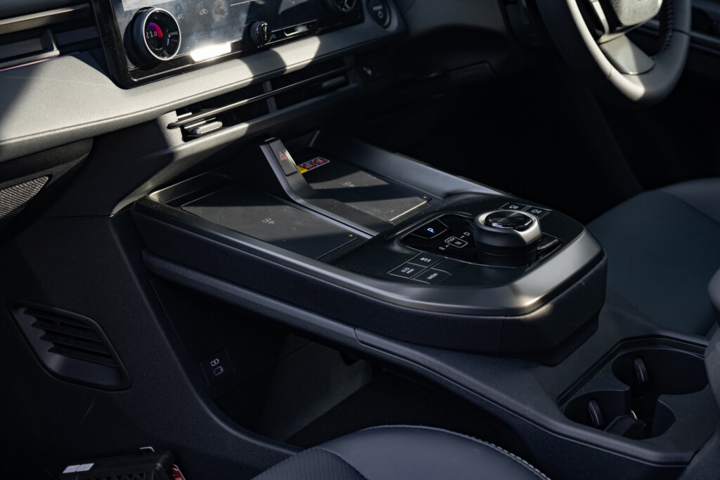 Toyota bZ4X centre console