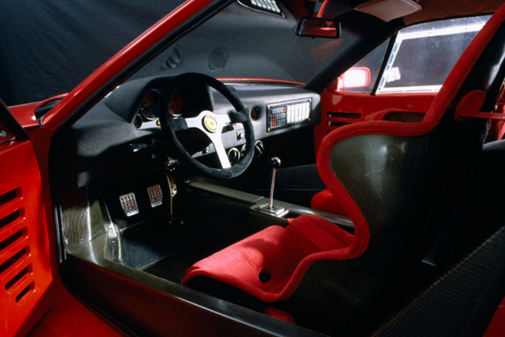 Ferrari F40 Interior