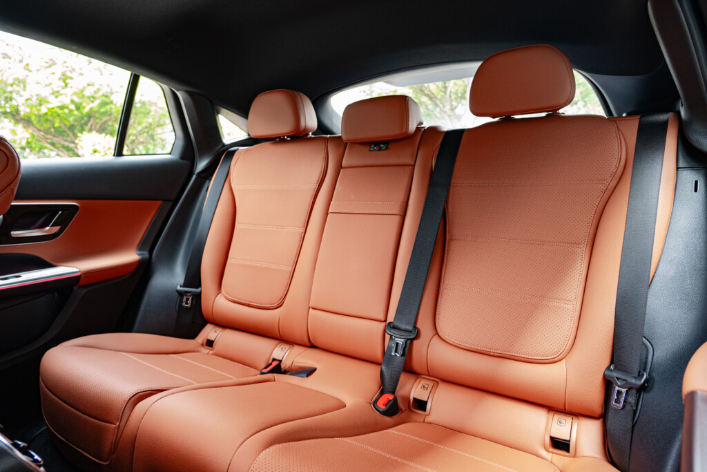 Mercedes-Benz GLC200 Coupe rear seats