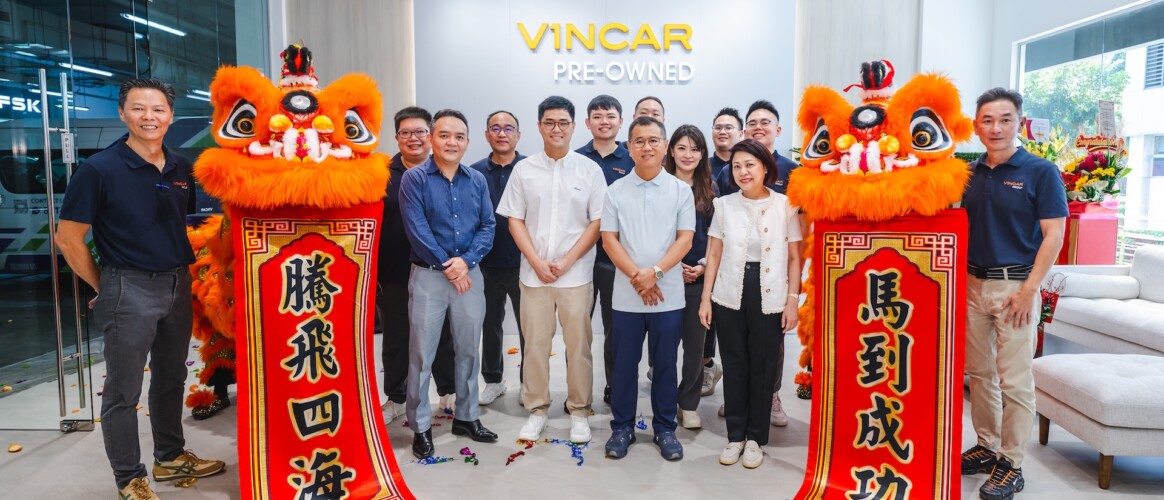 Vincar refurbished Pre-Owned showroom at The Alexcier