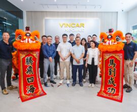 Vincar refurbished Pre-Owned showroom at The Alexcier