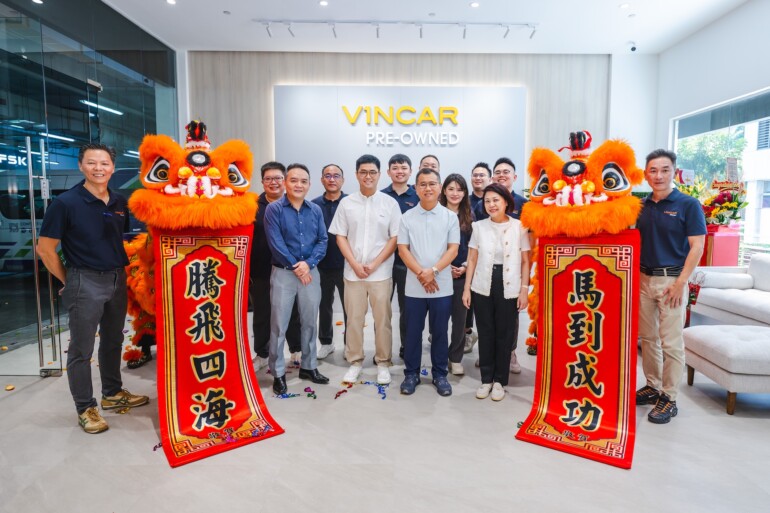Vincar refurbished Pre-Owned showroom at The Alexcier